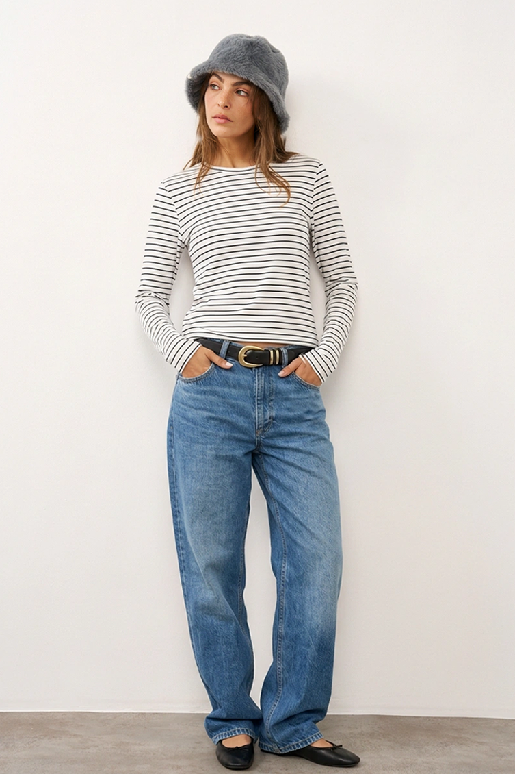 LEE ג׳ינס BALLOON PANT Mid RISE BALLOON VINTAGE BLUES