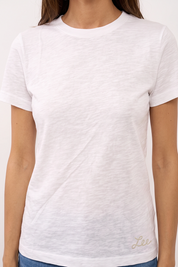 LEE ג'ינס PERFECT TEE BRIGHT WHITE
