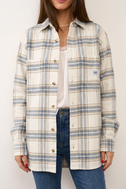 LEE ג׳ינס WORKWEAR SHIRT 2.0 ECRU