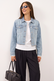 NEUW ג׳קט ג׳ינס DENIM JACKET VIVID INDIGO בהיר