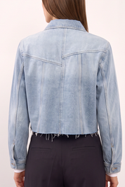 NEUW ג׳קט ג׳ינס DENIM JACKET VIVID INDIGO בהיר