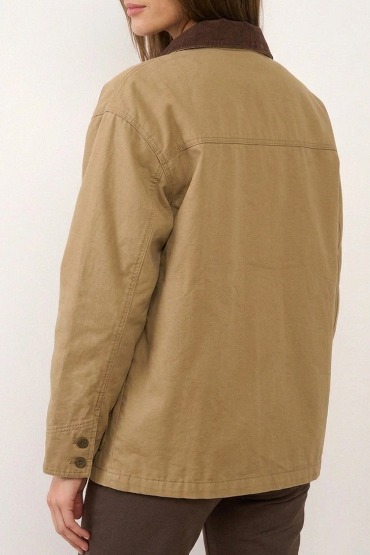 LEE ג׳קט CHORE FIELD KHAKI/BEIGE