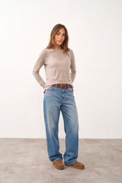 ABRAND ג׳ינס 95 MID & BAGGY CELESTE RECYCLED
