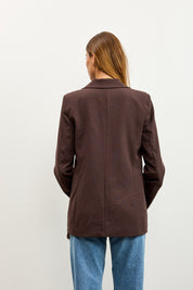 ג’קט מילאנו לומינה חום