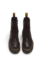 DR. MARTENS מגפי פלטפורמה דגם ג'יידון III שחור עור רך