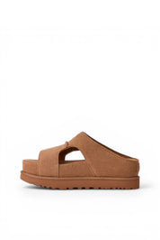 כפכפי UGG GOLDENSTAR HI CUT OUT חום