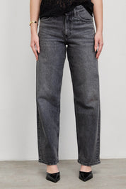 ג'ינס LEE RIDER LOOSE BLACKBERRY