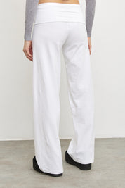 מכנסי ברנדי  לבן