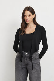 עליונית מעטפה סריג שחור