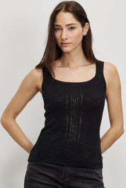 גופיית LEE KNITTERS TANK BLACK