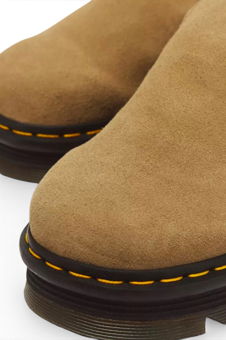 DR. MARTENS ZEBZAG MULE DARK BROWN