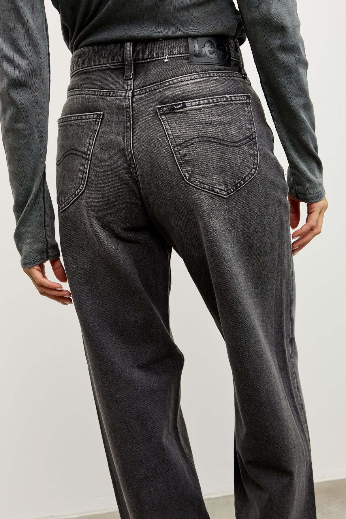 LEE ג׳ינס LOW SLUNG SLOUCH BLACK