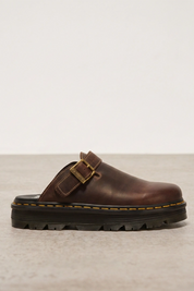 DR. MARTENS ZEBZAG MULE SAVANNAH TAN