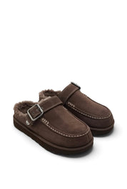 UGG GOLDENSTAR EVELINA CLOG BURNT CEDAR