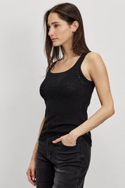 גופיית LEE KNITTERS TANK BLACK