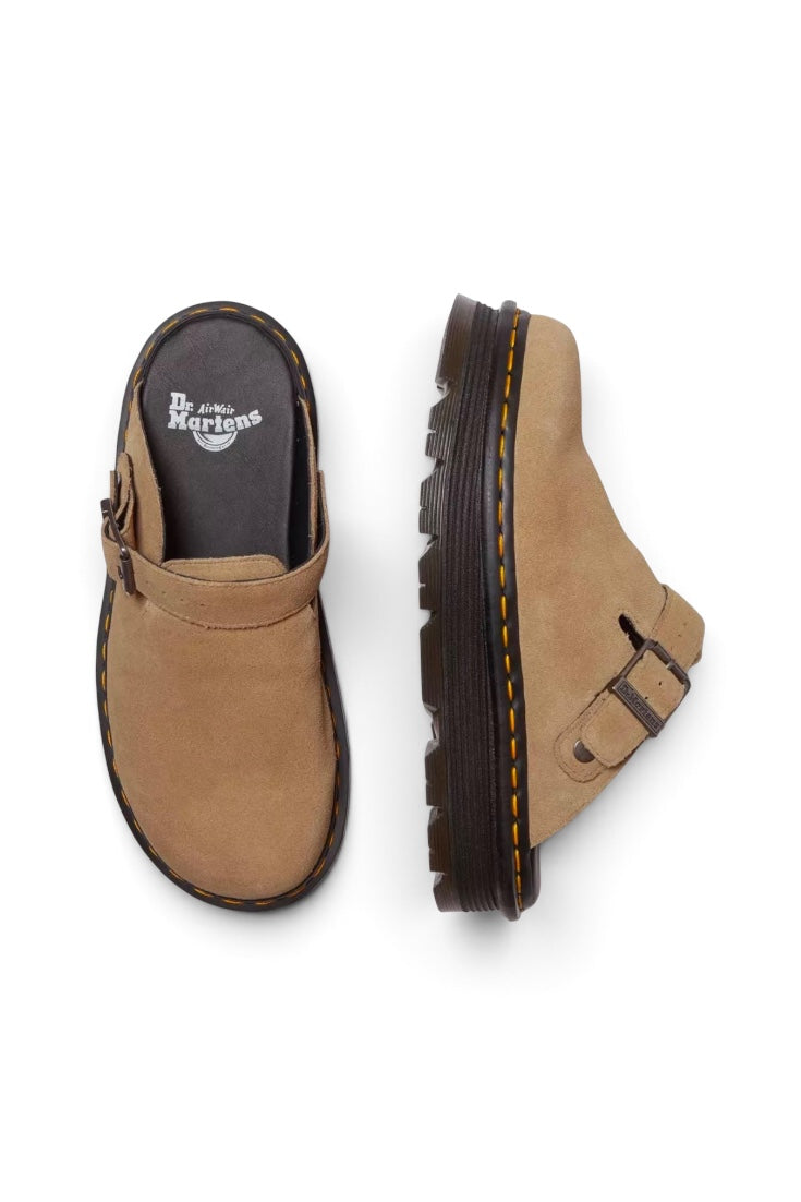 DR. MARTENS ZEBZAG MULE DARK BROWN