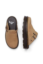 DR. MARTENS ZEBZAG MULE DARK BROWN