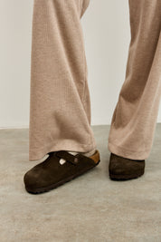 כפכפי בירקנשטוק דגם בוסטון מוקה