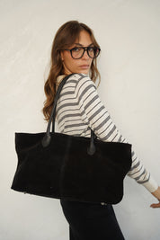 תיק עור אמליה שחור