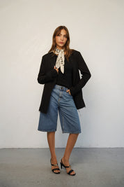 מטפחת קלאסית איטלקית לבנה