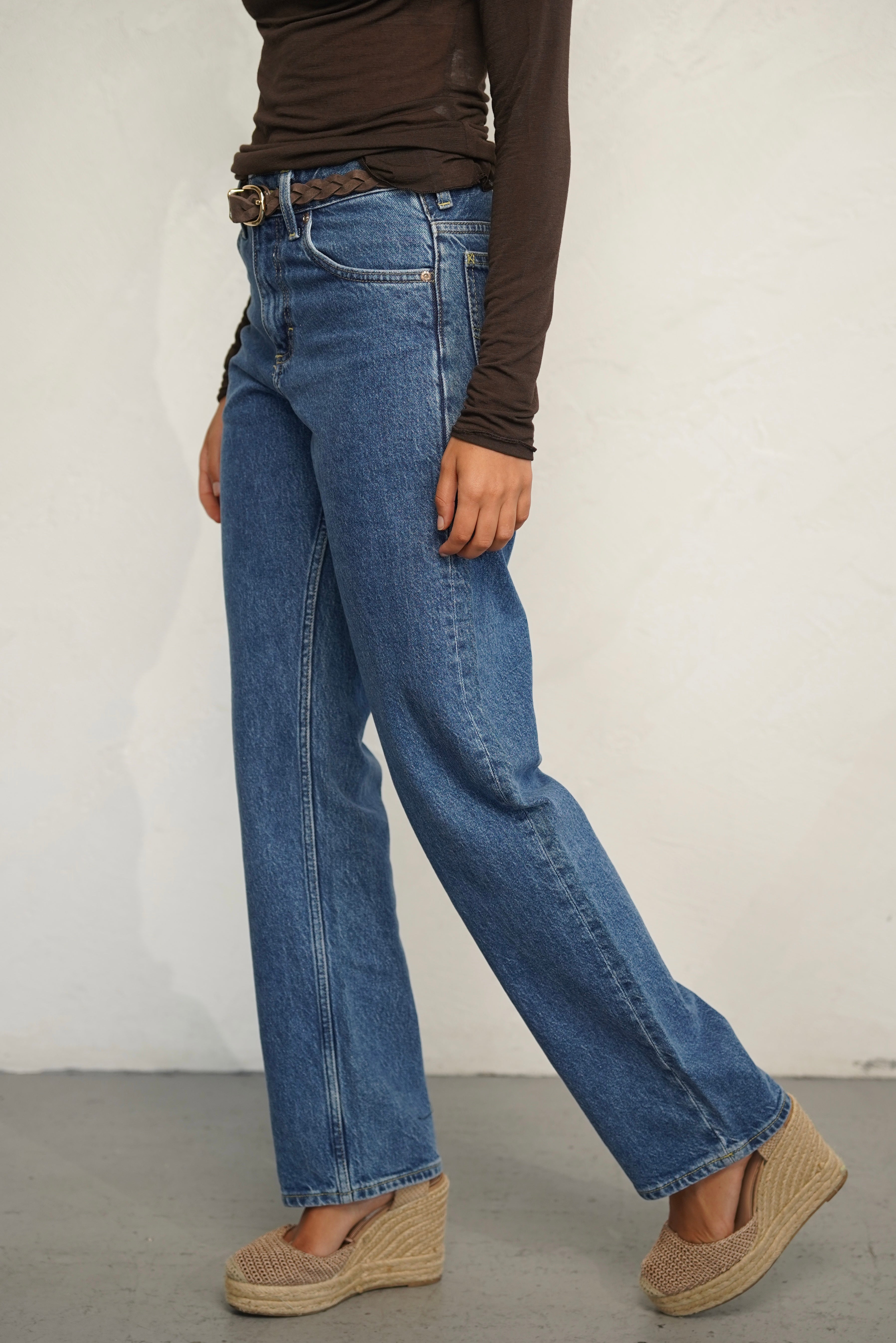 LEE ג׳ינס RIDER CASSIC MEDIUM BLUE