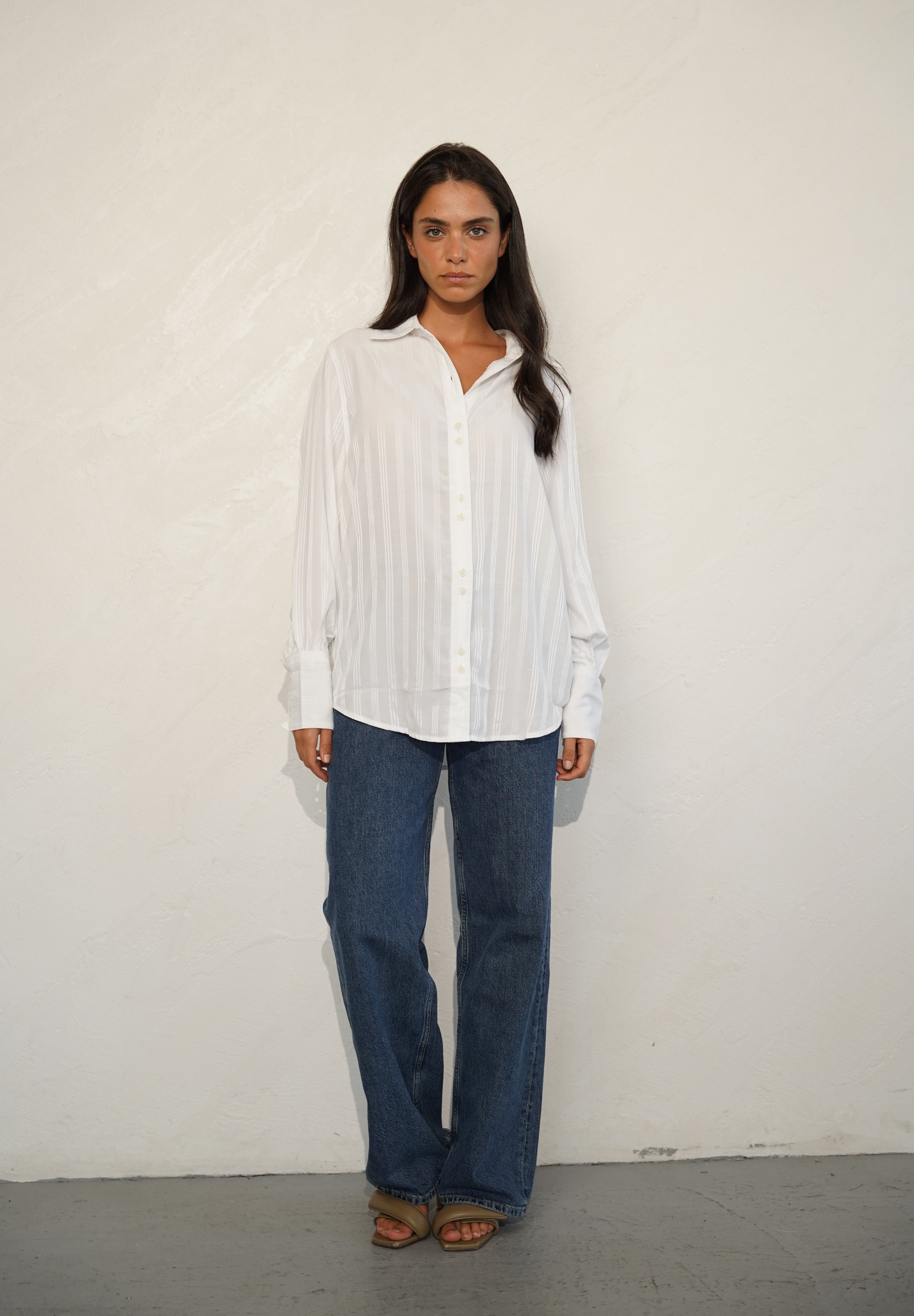 LEE חולצה REGULAR WESTERN SHIRT KHAKI PLAID