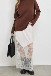 חצאית דיאנה שמנת