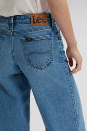 LEE ג'ינס HOPE MID RISE BAGGY TINTED BLUE
