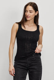 גופיית LEE KNITTERS TANK BLACK