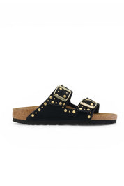 כפכפי בירקנשטוק דגם אריזונה שחור ניטים