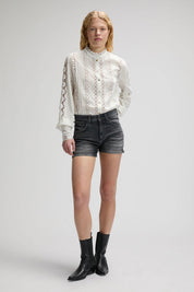 LEE ג'ינס KOSZULA BOHEMIAN BLOUSE BRIGHT WHITE
