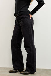 UTR ג׳ינס LATITE CROW BLACK שחור