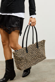 תיק עור אמליה מנומר