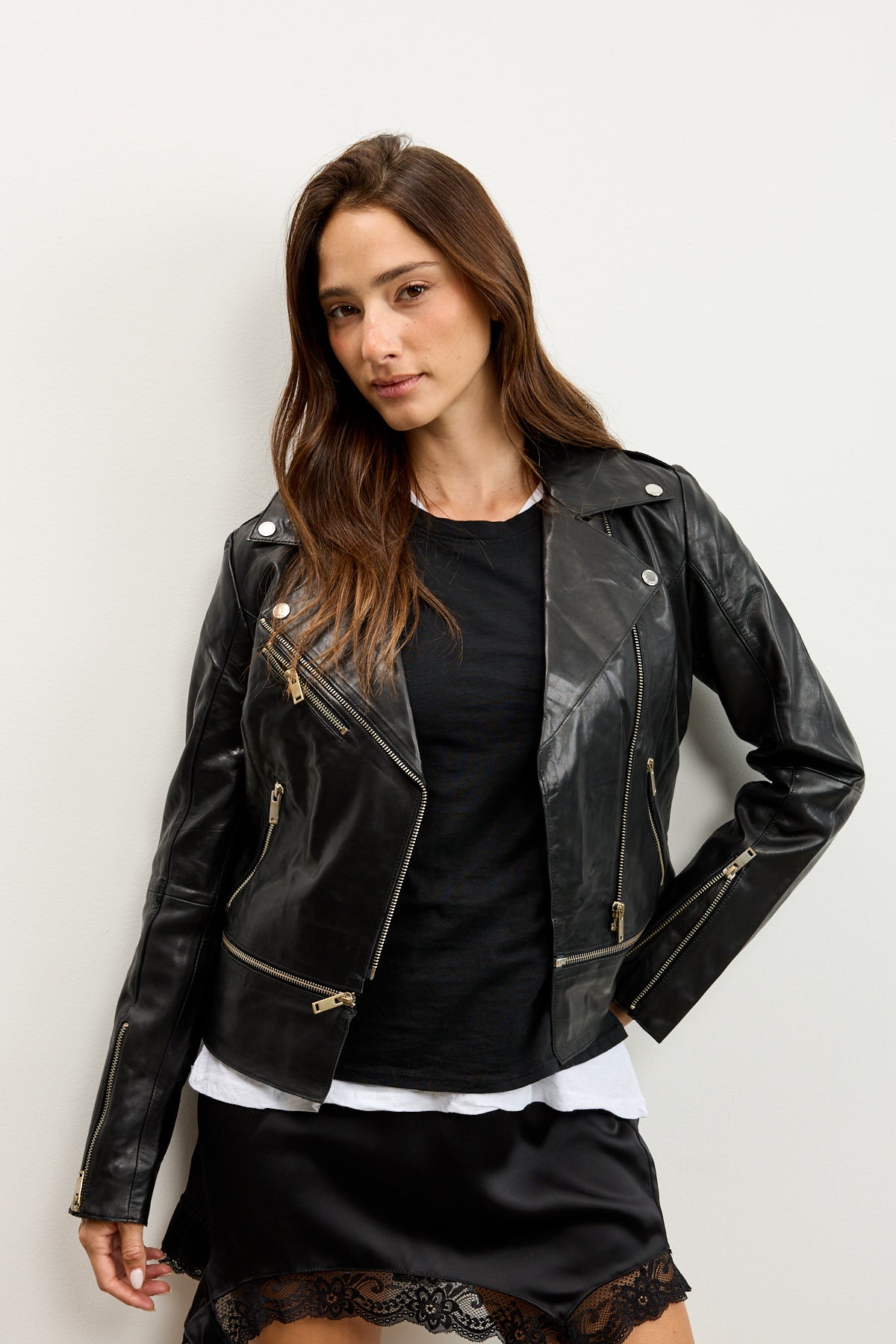 חולצת אלכס ניקי שרוול ארוך שחור