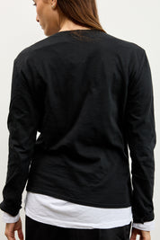 חולצת אלכס ניקי שרוול ארוך שחור
