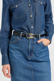 חגורה לולאה שחור - LEE LOOP BELT