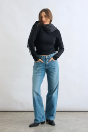 LEE ג׳ינס דגם RIDER LOOSE MODERN MID