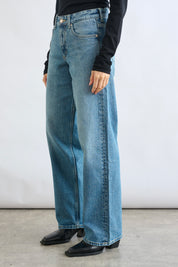 LEE ג׳ינס דגם RIDER LOOSE MODERN MID