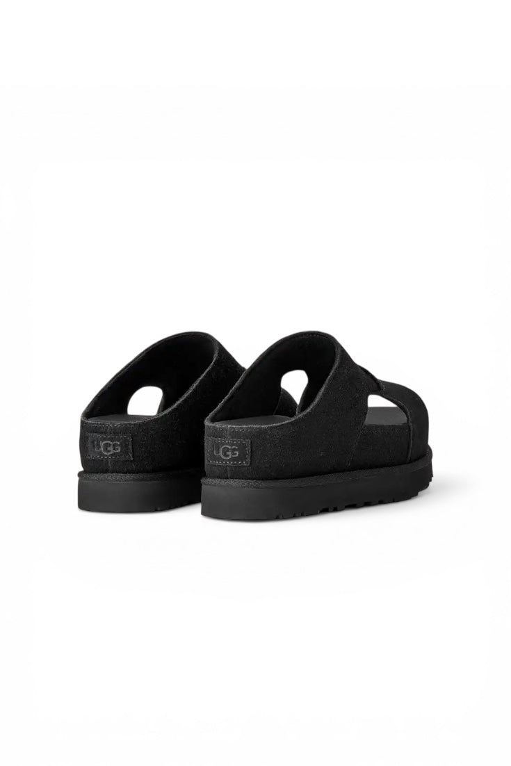 כפכפי UGG GOLDENSTAR HI CUT OUT BLACK