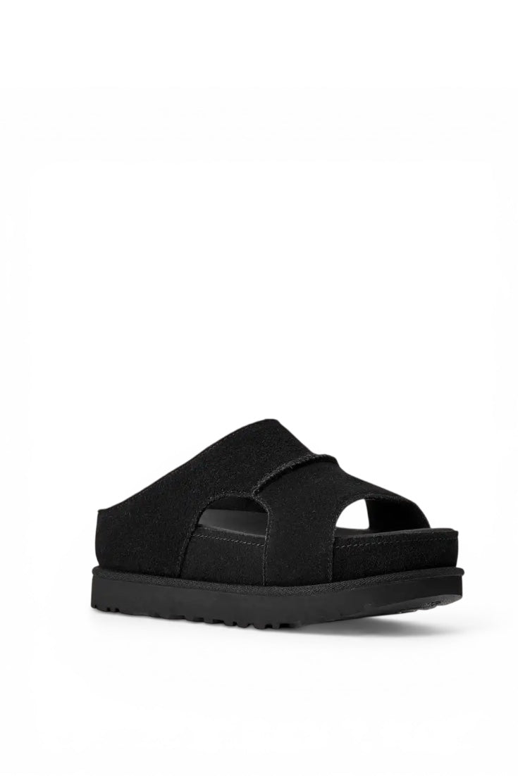 כפכפי UGG GOLDENSTAR HI CUT OUT BLACK