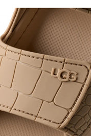 סנדלי UGG GOLDENGLOW EMBOSSED SAND