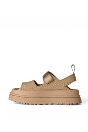 סנדלי UGG GOLDENGLOW EMBOSSED SAND