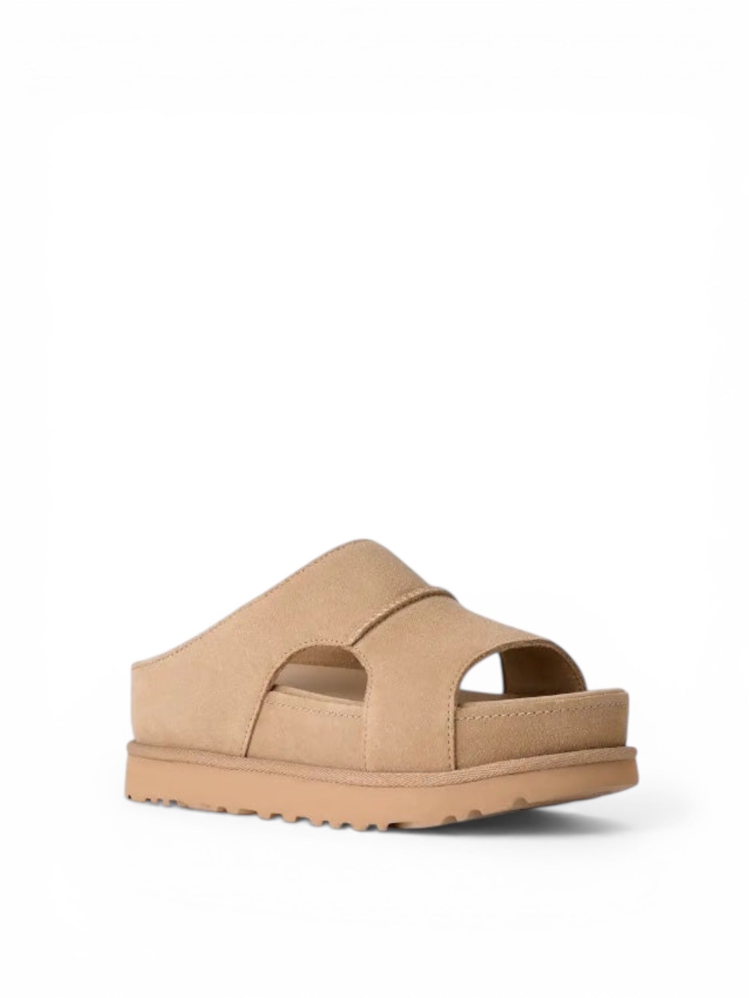 כפכפי UGG GOLDENSTAR HI CUT OUT סנד