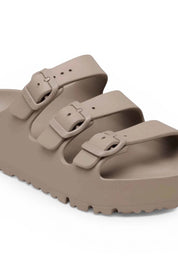 כפכפי בירקנשטוק דגם פלורידה אווא פלטפורם אפור טאופ