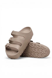 כפכפי בירקנשטוק דגם פלורידה אווא פלטפורם אפור טאופ