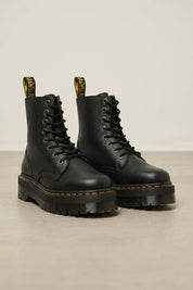 DR. MARTENS מגפי פלטפורמה דגם ג'יידון III שחור עור רך